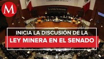 Comisiones del Senado discuten reforma a Ley Minera