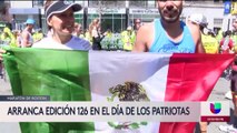 Atletas latinos dijeron presente en el regreso de la celebración del Maratón de Boston en el dia de los patriotas