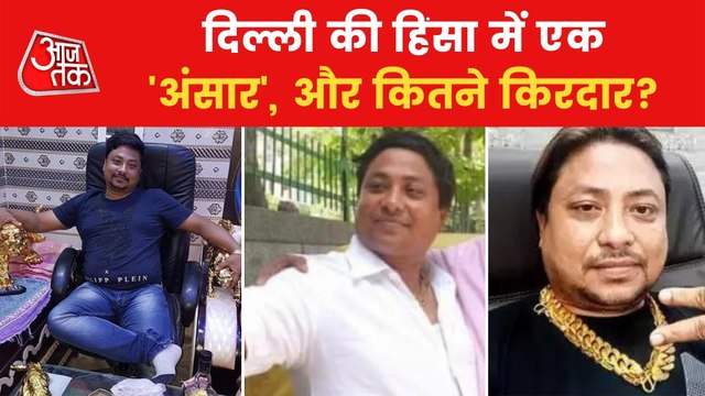 Details about the accused 'Ansar' in the Delhi Violence