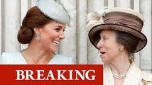 Royal dream team! Kate and Princess Anne join forces as they step up to represent Queen
