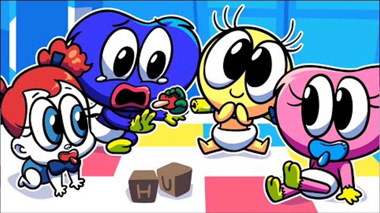 Baby HUGGY So Sad With Baby PLAYER! Poppy Playtime Animation #20