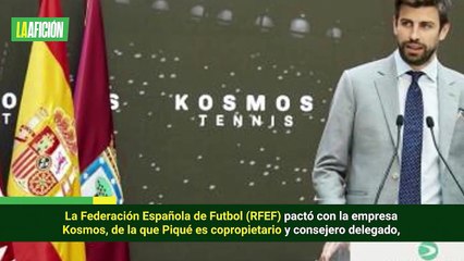 "No tengo nada que esconder": Piqué, sobre negociaciones millonarias con la RFEF