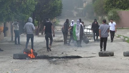 İsrail güçleri, Batı Şeria'da Filistinlilere müdahale etti