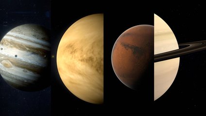 4 planets and the moon join together in late April