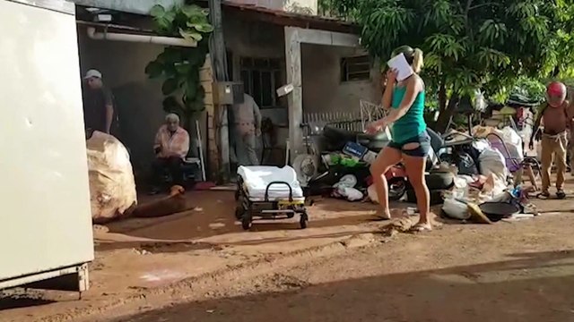 Idoso ferido recebe atendimentos no Bairro Esmeralda