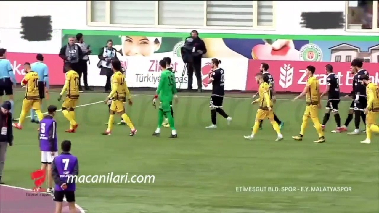 Etimesgut Belediyespor 0-2 Evkur Yeni Malatyaspor [HD] 19.12.2018 - 2018-2019 Turkish Cup 5th Round 2nd Leg