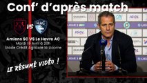 Conf d’après match ASC-HAC- Philippe Hinschberger