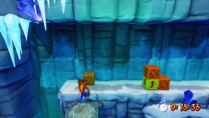 Snow Go Sapphire Relic Run - Crash Bandicoot N. Sane Trilogy