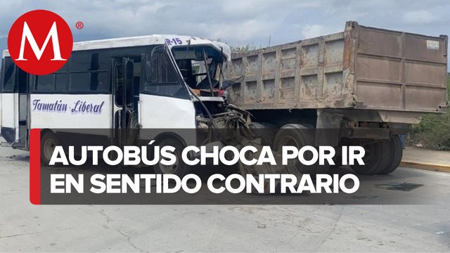 Accidente en Tamaulipas deja 15 personas lesionadas, entre ellos 3 son menores de edad