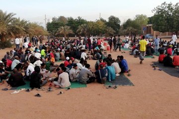 Hayrat İnsani Yardım Derneği, Sudan'da 2000 kişiye iftar verdi