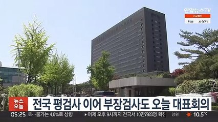전국 평검사 이어 부장검사도 오늘 대표회의