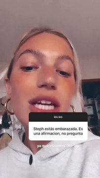 Stefi Roitman habló de los rumores de embarazo