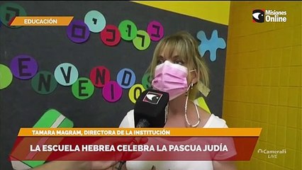 La escuela hebrea celebra la pascua judía