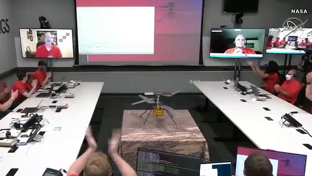 Primeiro voo do helicóptero Ingenuity em Marte completa um ano