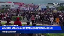 Polisi Bubarkan Aksi Ribuan Mahasiswa Blokade Akses Bandara