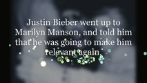 Marilyn Manson Beef with Justin Bieber over a shirt