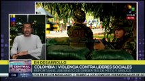 Colombia: Violencia sistémica se ensaña con liderazgos sociales