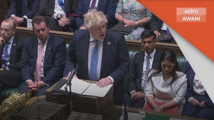 Hadiri Pesta Haram | Johnson mohon maaf kepada rakyat Britain