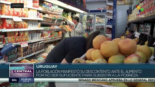 Uruguayos consideran insuficiente el aumento de salarios decretado por el Gobierno
