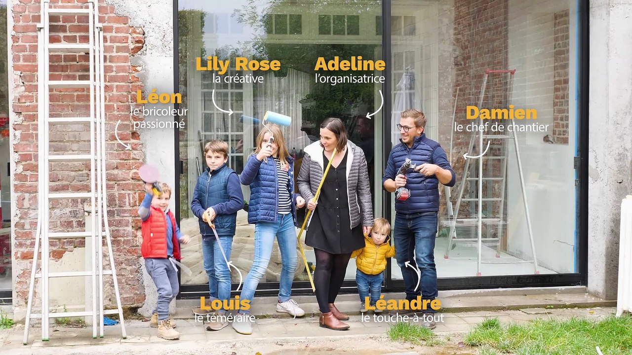 Rénovation en famille - Peinture à l'airless de portes anciennes