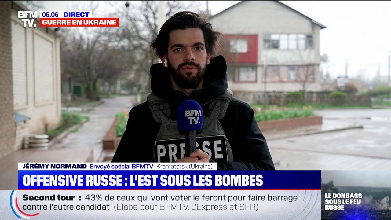 Guerre en Ukraine: la première nuit de l'offensive russe dans le Donbass marquée par des combats aériens intenses