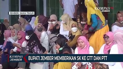 GTT dan PTT Dapat SK Bupati Setelah Puluhan Tahun Mengabdi