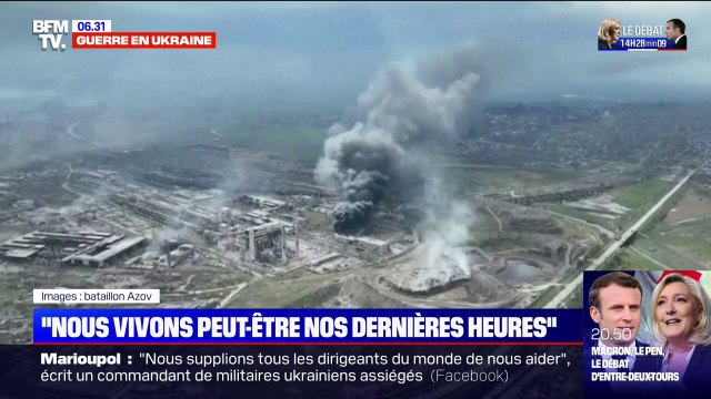 Guerre en Ukraine: les résistants et les civils de Marioupol appellent à l'aide