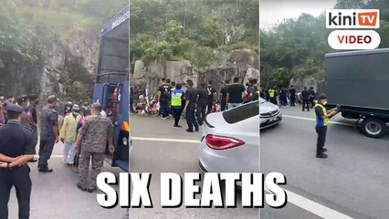 Six detainees killed in accident after escape from immigration depot