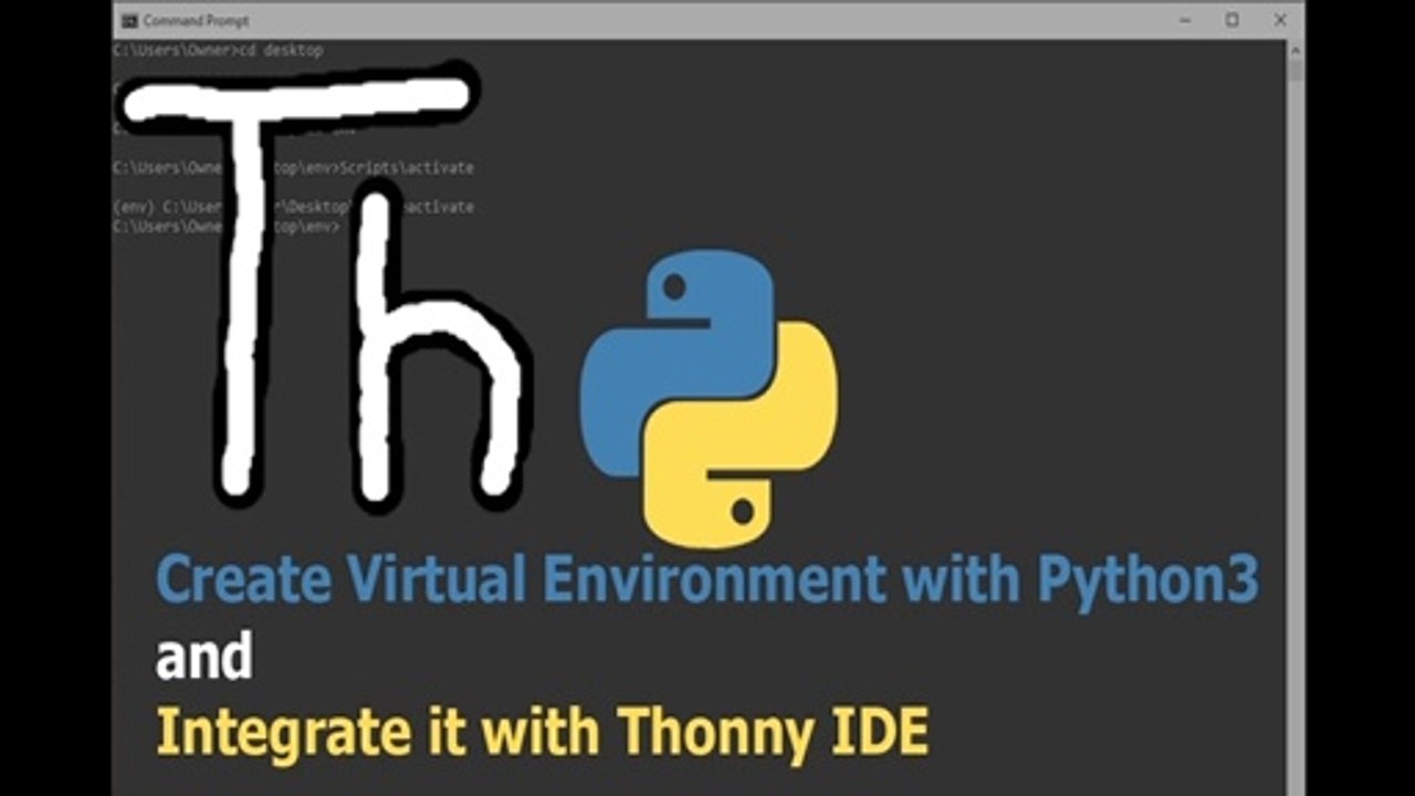Create Virtual Environment With Python3 And Integrate It with Thonny IDE