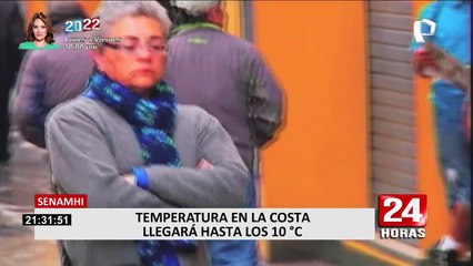 Скачать видео: Senamhi advierte la presencia de lloviznas en la costa del país