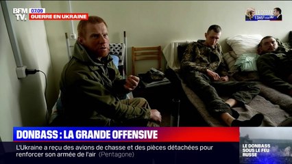 Guerre en Ukraine: nos reporters se sont rendus dans l'hôpital militaire de Kramatorsk, dans le Donbass