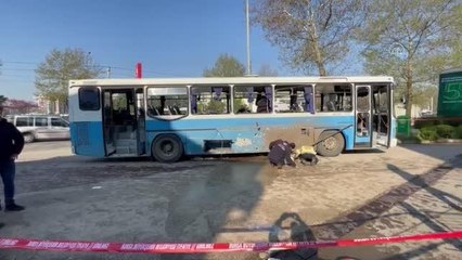 Son dakika haberi... Bursa'da infaz koruma memurlarını taşıyan servisin geçişi sırasında patlama