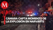 Reportan estables a cuatro heridos por explosión en edificio de la colonia Narvarte en CdMx