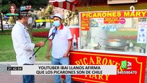 Controversia: Youtuber acepta error y se disculpa por afirmar que picarones son chilenos