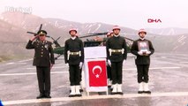 Şehit asker Kaan Kanlıkuyu için tören düzenlendi