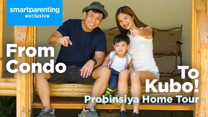 Download Video: From Condo To Kubo: Dad Gives A Tour Of Tiny Kubo In The Province | Smart Parenting