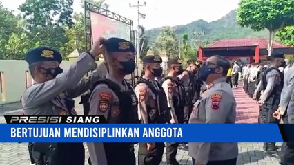 Polres Wonogiri Laksanakan Operasi Gaktiplin