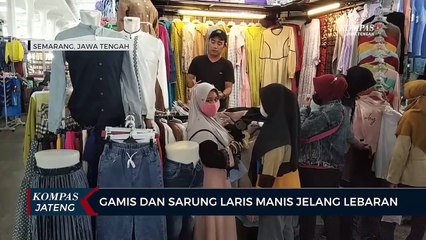 Gamis dan Sarung Laris Manis Jelang Lebaran