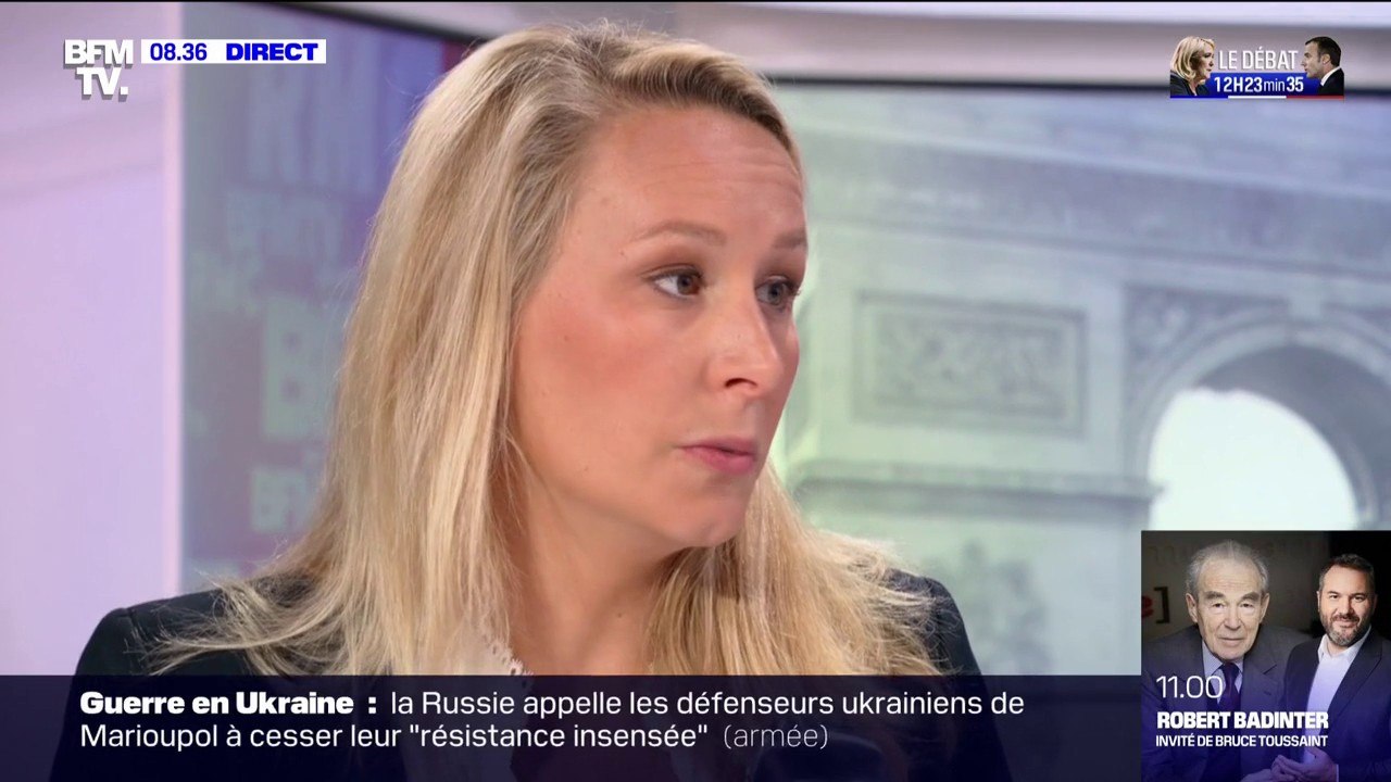 Marion Maréchal sur le débat: "Marine Le Pen a appris de ses erreurs, elle sera capable de reprendre la main face à Emmanuel Macron"