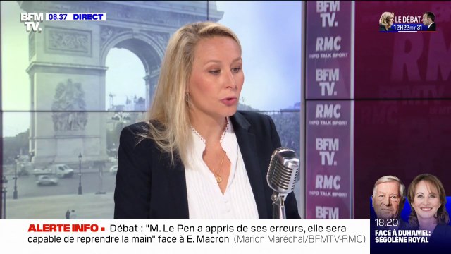 Marion Maréchal souhaite que le mouvement d'Éric Zemmour devienne la boussole idéologique de la droite