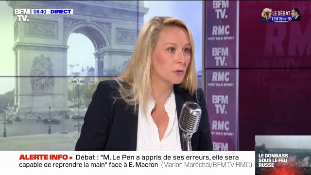 Marion Maréchal: Si par malheur Emmanuel Macron est réélu, il faut lui imposer une cohabitation