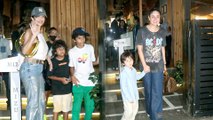 Kareena Kapoor & Taimur Spotted For Dinner With Malaika Arora, Karisma Kapoor