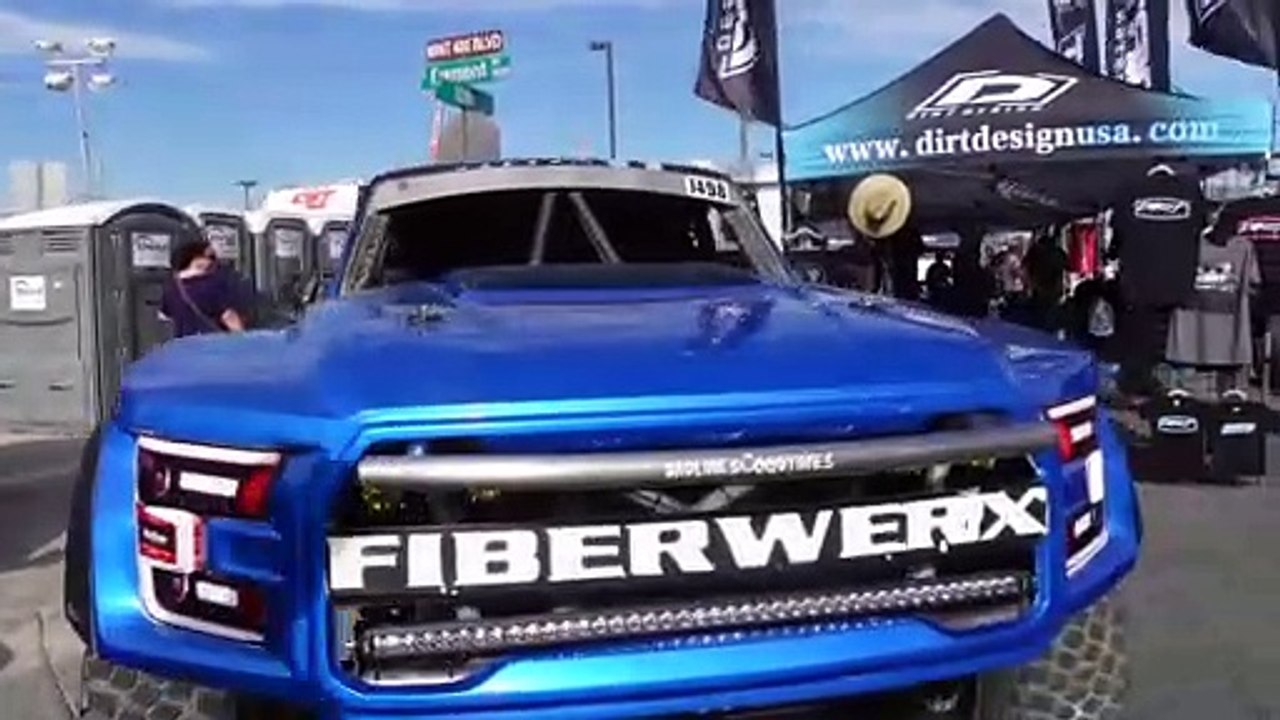 Fiberwerx Ford Ranger Prerunner at The Mint 400