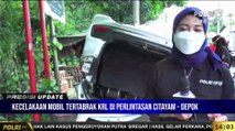 PRESISI UPDATE 14.00 WIB : Update Terkini di Lokasi Kecelakaan Mobil Tertabrak KRL Citayam-Depok.