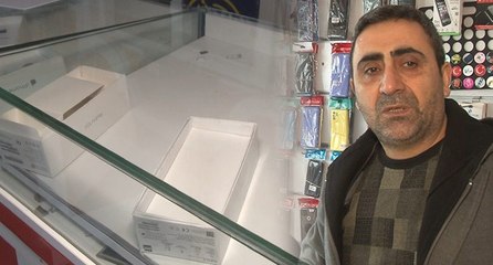 İftar saatini fırsat bildi! 65 adet telefon çaldı