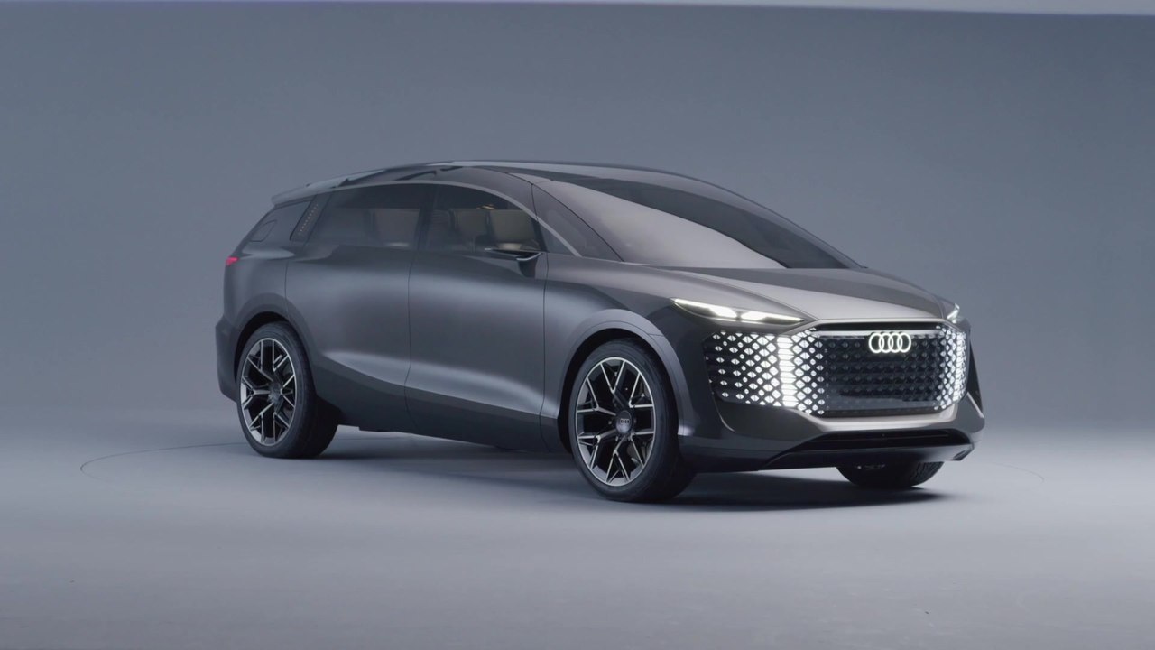 Audi urbansphere concept - Raumkonzept für die Luxusklasse - das Exterieurdesign