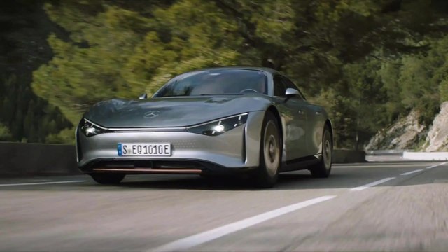 Der Mercedes-Benz VISION EQXX - Anspruchsvolles Streckenprofil und unterschiedliche Wetterbedingungen