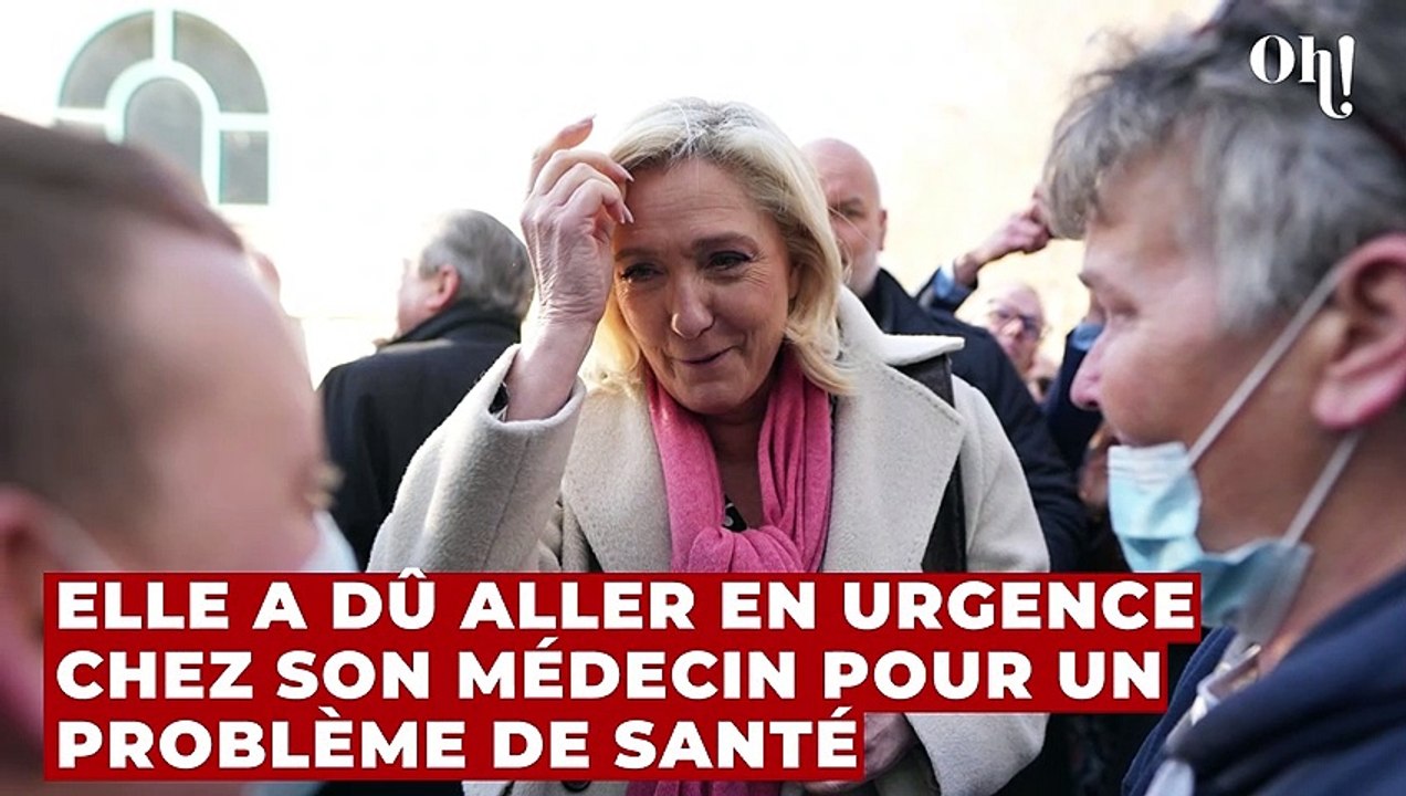"Je ne vois plus rien", Marine Le Pen victime d'un gros problème de santé avant le débat face à Macron