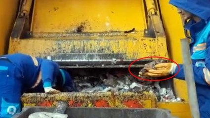 Tuzla Belediye Başkanı Şadi Yazıcı, çöpe atılan yavru kedilerin kurtarıldığı anları paylaştı