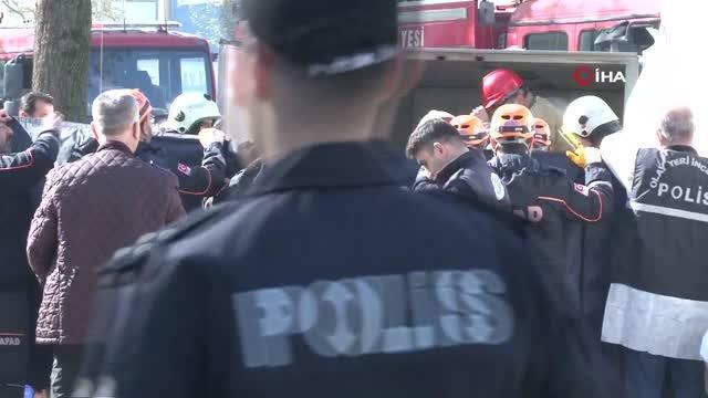 Son dakika! Patlamada şehit olan ceza infaz koruma memurunun naaşı adli tıp kurumuna kaldırıldı